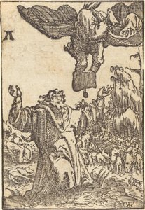 Aankondiging aan Joachim door Albrecht Altdorfer