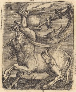 Centaur met een vaas