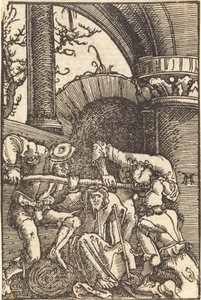 Christus met Doornenkroon door Albrecht Altdorfer