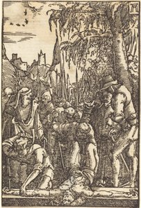 Christus aan het kruis genageld