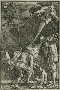 Christus in het voorgeborchte, uit De zondeval en de verlossing van de mens