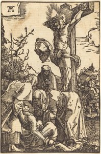 Christus aan het kruis door Albrecht Altdorfer
