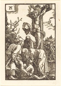 Christus aan het Kruis door Albrecht Altdorfer