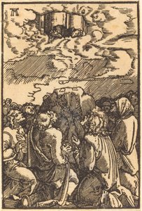 De hemelvaart van Christus door Albrecht Altdorfer