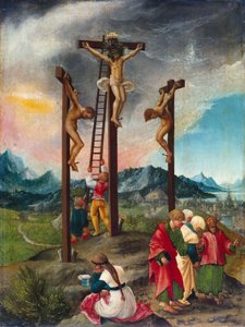 Christus aan het Kruis tussen de Misdadigers