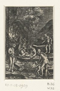 Droom van Paris door Albrecht Altdorfer