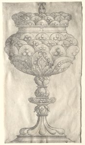 Beker met lelietjes-van-dalen door Albrecht Altdorfer
