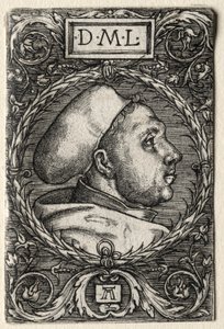 Maarten Luther door Albrecht Altdorfer