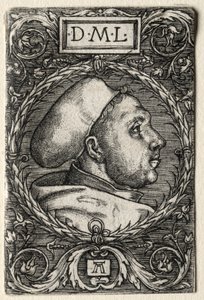 Maarten Luther door Albrecht Altdorfer