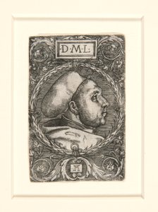 Maarten Luther met een Doctorale Hoed