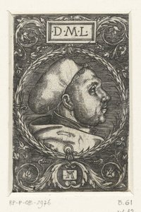 Portret van Martin Luther door Albrecht Altdorfer