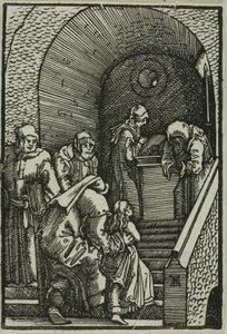 Presentatie van de Maagd, uit De Val en Verlossing van de Mens door Albrecht Altdorfer