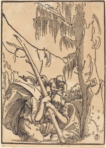 Sint-Christoffel door Albrecht Altdorfer