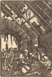 De Aanbidding der Wijzen door Albrecht Altdorfer