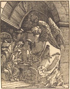 De annunciatie door Albrecht Altdorfer