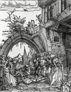De onthoofding van St. Johannes de Doper door Albrecht Altdorfer