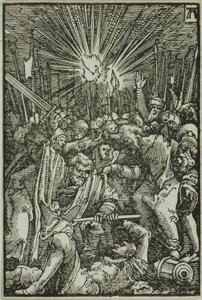 Het Verraad, uit De Val en Verlossing van de Mens door Albrecht Altdorfer