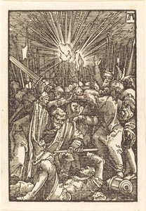 Het verraad van Christus door Albrecht Altdorfer