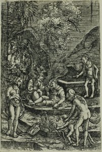 De droom van Parijs door Albrecht Altdorfer