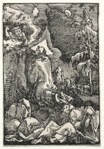 De val en verlossing van de mens: Christus op de Olijfberg