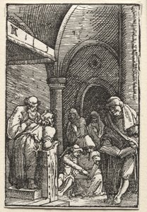 De Val en Verlossing van de Mens: Christus Disputeert met de Dokters