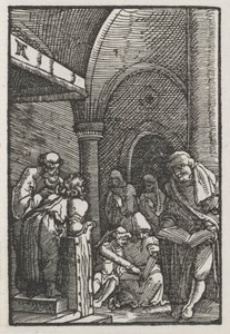 De Val en Verlossing van de Mens: Christus in discussie met de dokters, ca. 1515