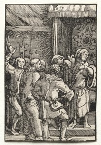 De val en verlossing van de mens: Christus voor Kajafas