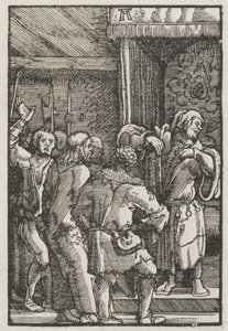 De Val en Verlossing van de Mens: Christus voor Kajafas