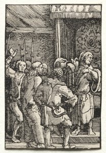 De Val en Verlossing van de Mens: Christus voor Kajafas