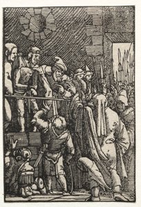De Val en Verlossing van de Mens: Ecce Homo door Albrecht Altdorfer