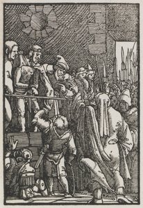 De Val en Verlossing van de Mens: Ecco Homo door Albrecht Altdorfer