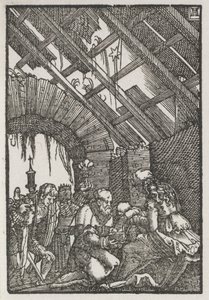 De Val en Verlossing van de Mens: De Aanbidding der Wijzen, ca. 1515