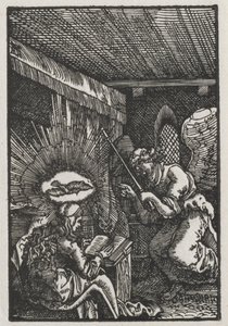 De val en verlossing van de mens: De annunciatie, ca. 1513