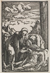 De val en verlossing van de mens: De klaagzang onder het kruis, c. 1515