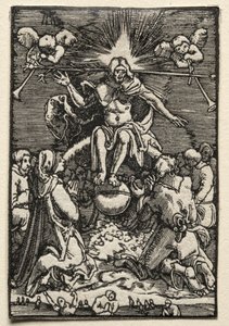 De Val en Verlossing van de Mens: Het Laatste Oordeel, ca. 1515 door Albrecht Altdorfer