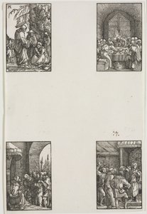 De val en verlossing van de mens, ca. 1515 door Albrecht Altdorfer