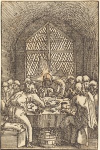 Het Laatste Avondmaal door Albrecht Altdorfer