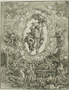 De Opstanding van Christus door Albrecht Altdorfer