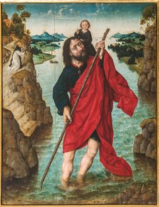 St. Christoffel door Albrecht Bouts