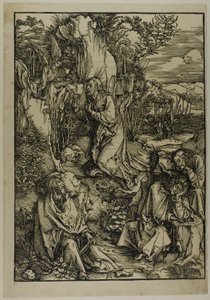 Agonie in de Tuin, uit De Grote Passie door Albrecht Dürer