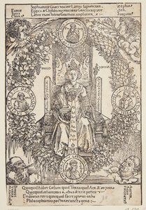 Allegorie van de filosofie door Albrecht Dürer