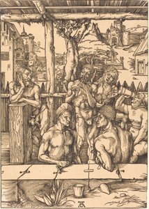 Badhuis door Albrecht Dürer