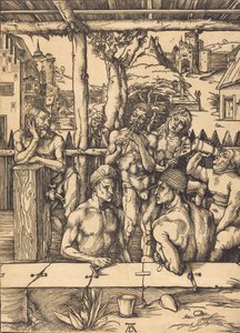 Badhuis door Albrecht Dürer