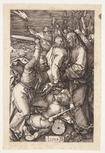 Verraad van Christus door Albrecht Dürer