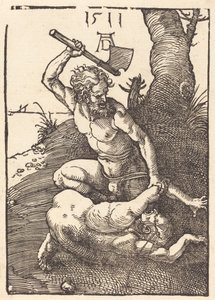 Kaïn doodt Abel, 1511