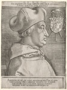 Kardinaal Albrecht van Brandenburg - De Grote Plaat