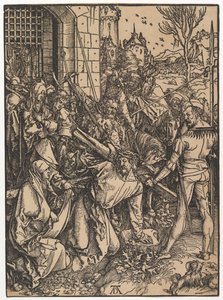 Christus draagt het kruis, uit De Grote Passie