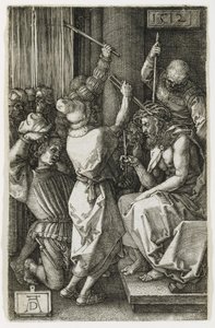 Christus met doornen gekroond door Albrecht Dürer