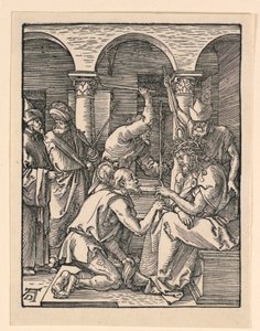 Christus Gekroond met Doornen, uit De Kleine Passie Serie