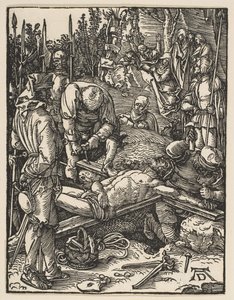 Christus aan het Kruis Genageld, uit De Kleine Passie, ca. 1509
